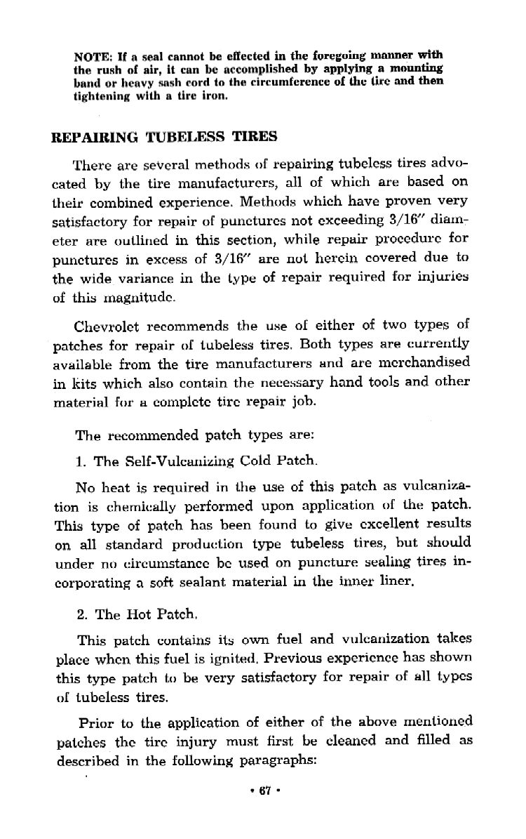 1957 Chevrolet Trucks Operators Manual Page 36